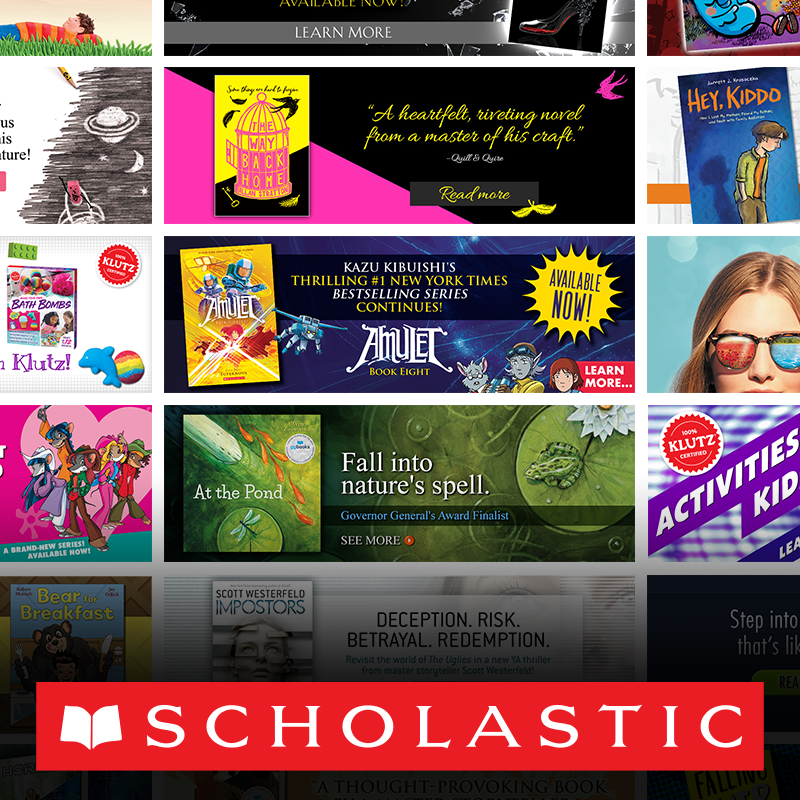Scholastic Online Ad Banners portfolio piece image